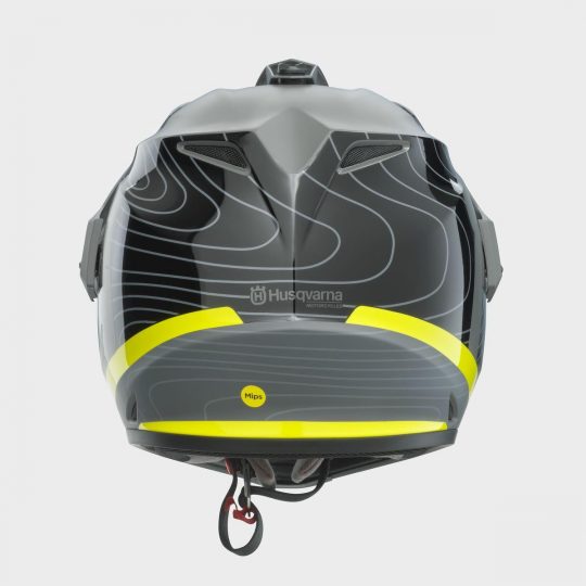 Husqvarna MX-9 ADV Helmet (Black/Yellow)