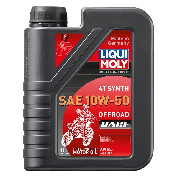 OIL 4T SAE 10W50 MX RACE SYNT 1L LIQUID MOLY
