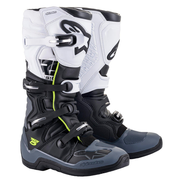 Alpinestars Tech 5 Boots - Black/Gray/White