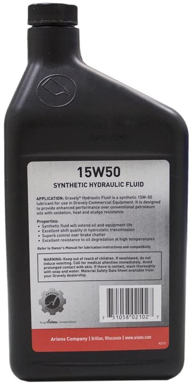 15W50 Fluid, hydro (synth)