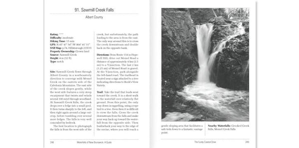 Waterfalls Of NB Book