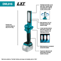 18V LXT® Lithium‑Ion Cordless 18 L.E.D. Flashlight, Flashlight Only